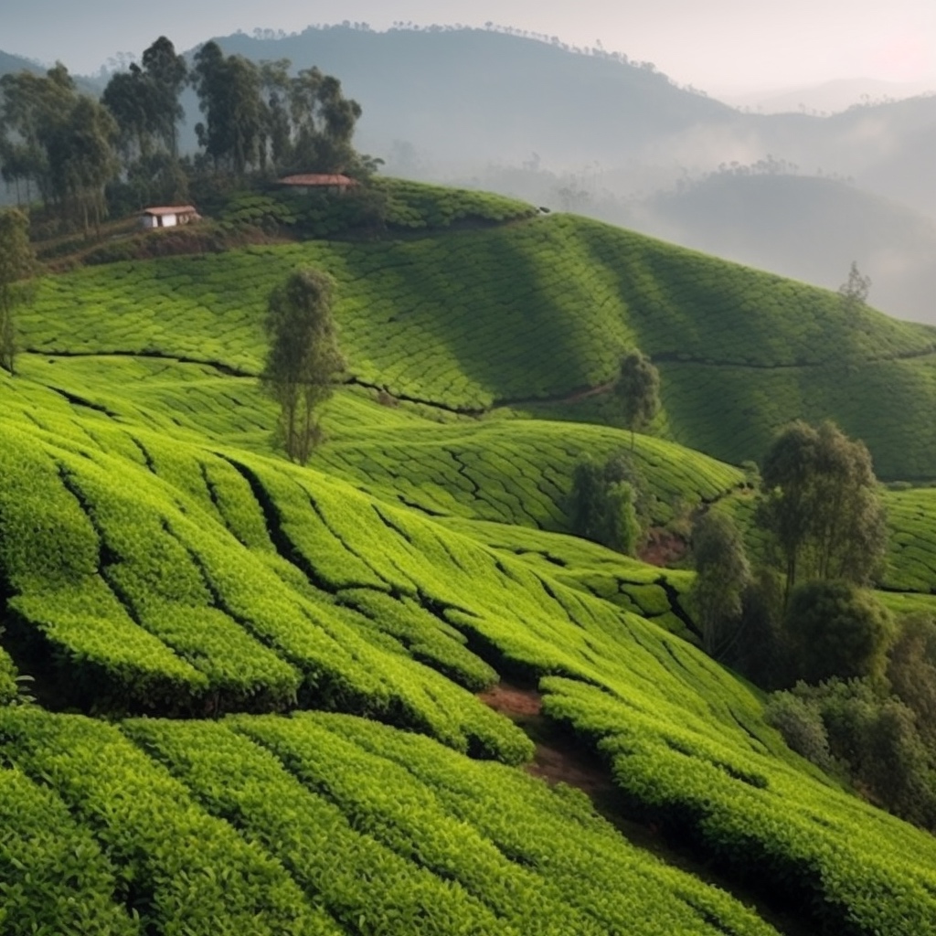 Nordostindien - Tee Plantage Indien