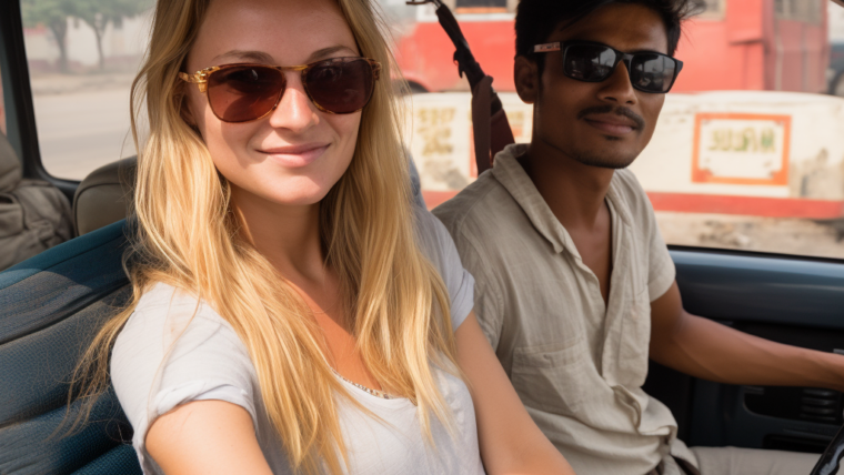 Mietwagen mit Fahrer für Indien