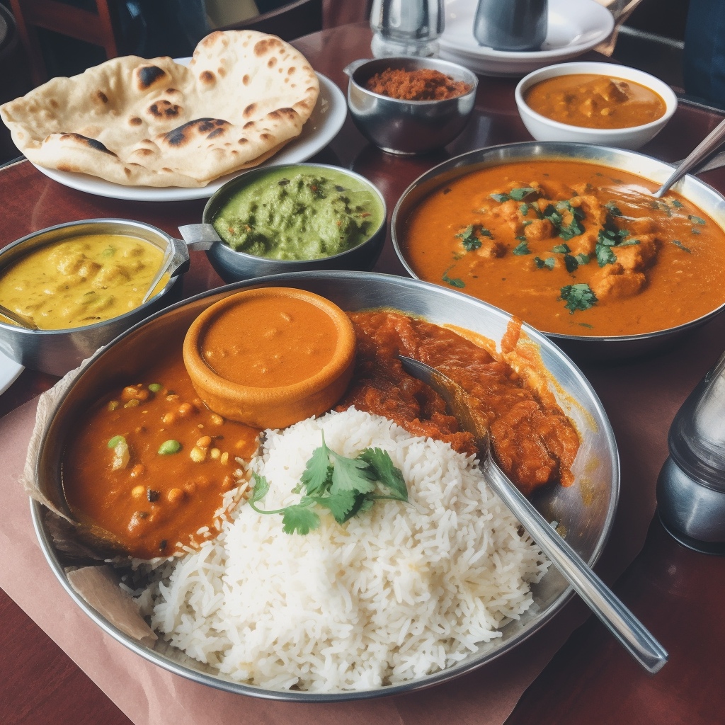 Essen in Indien - Curry
