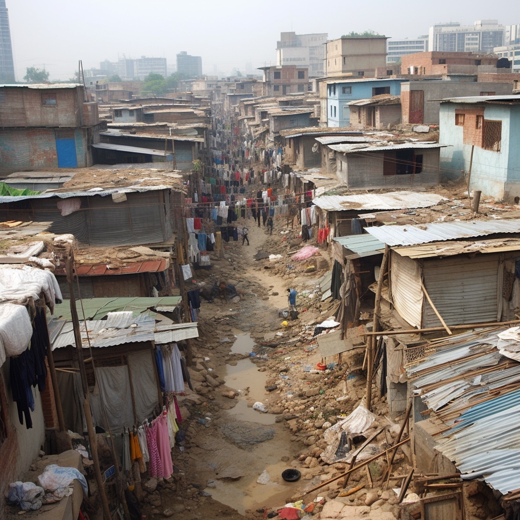 Wo ist der Größte Slum der Welt ? Dharavi - Der Größte der Slums in Indien