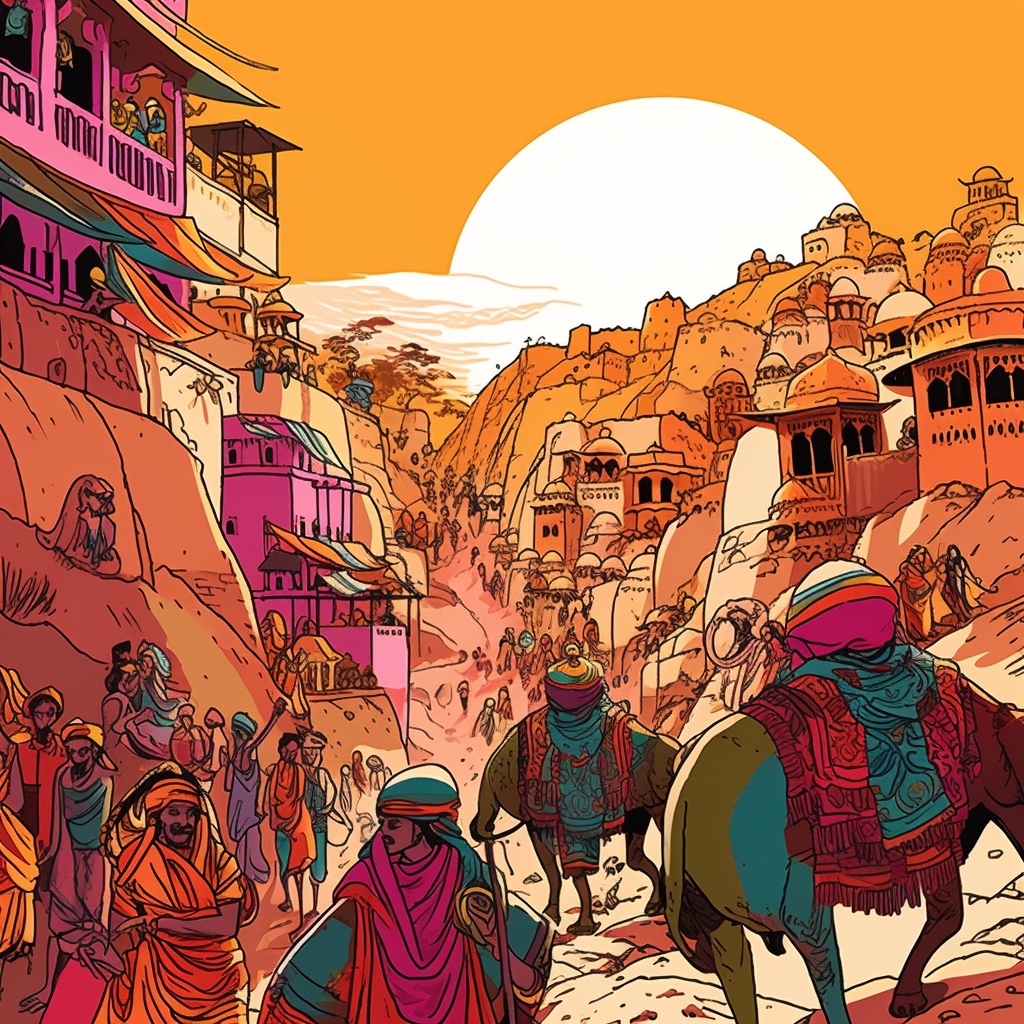 Die Farben Rajasthans - Indien 