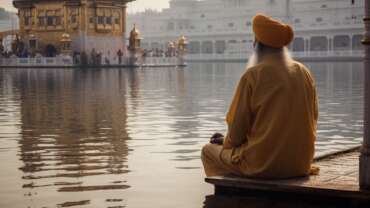 Goldener Tempel in Indien