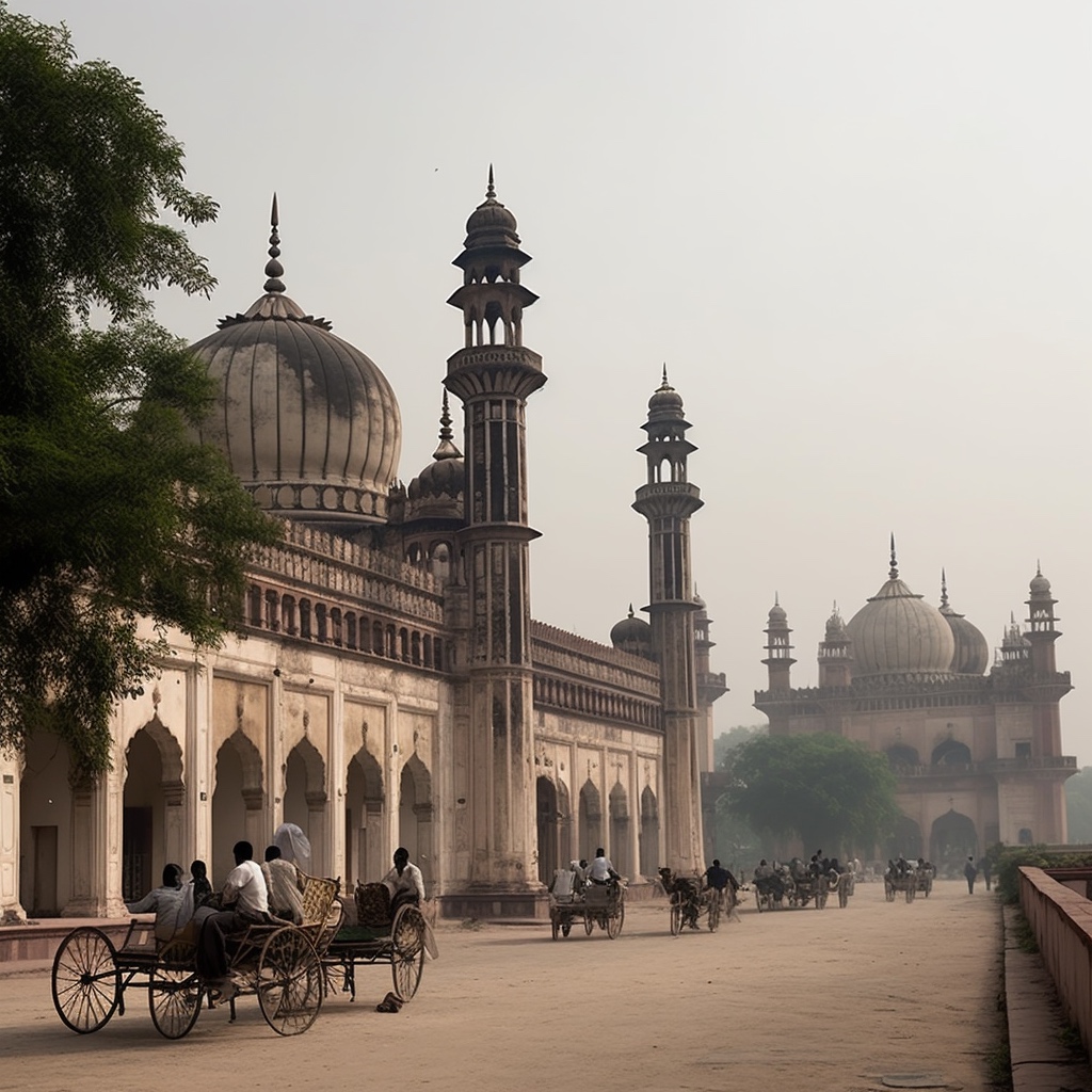 Lucknow - Eine der Städte Nordindiens